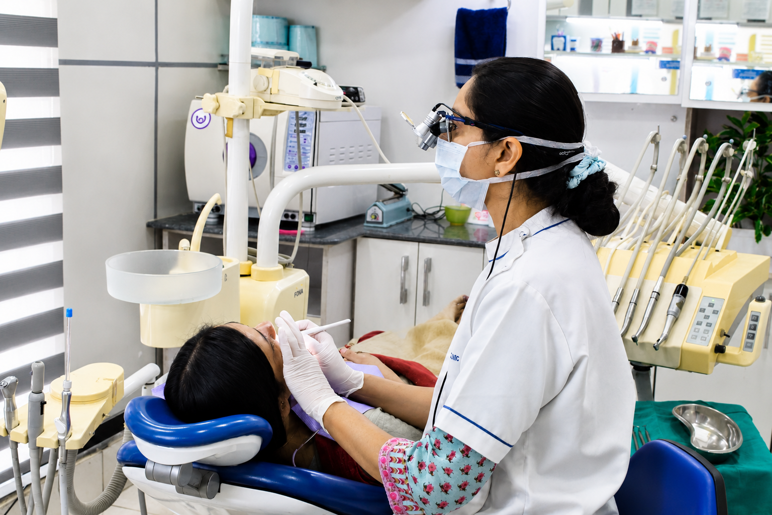 Dental treatment at Dr. Gupta's Dental Clinic